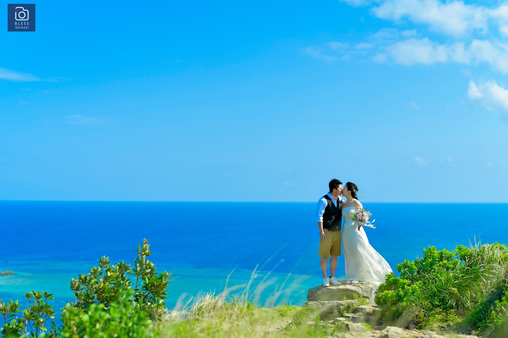 【お客様レポ#5】平久保崎灯台やサトウキビ畑で撮影♡Y&M様の石垣北部ツアー