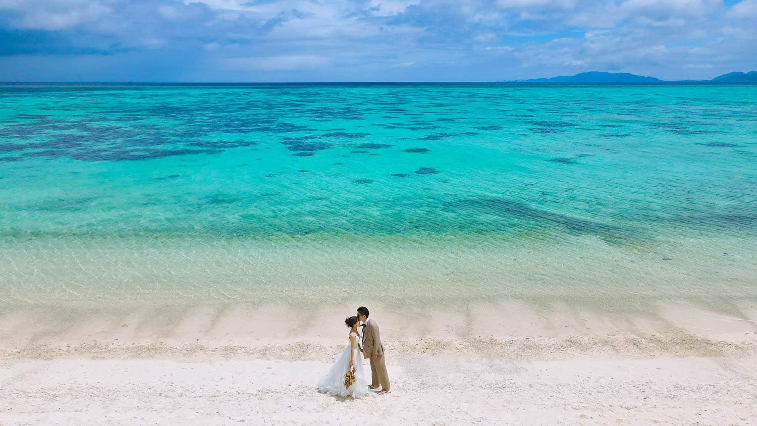 ドローンで撮るキスショット