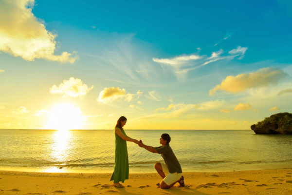 石垣島旅行でプロポーズ