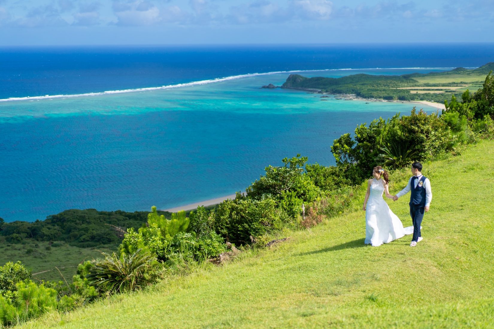 【レポ#39】ビーチ〜絶景スポット〜サンセット！S様&Y様の前撮りフォト