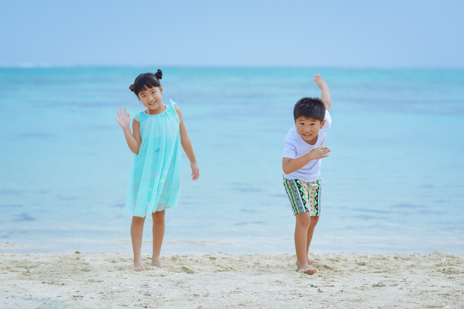 元気一杯の子供達