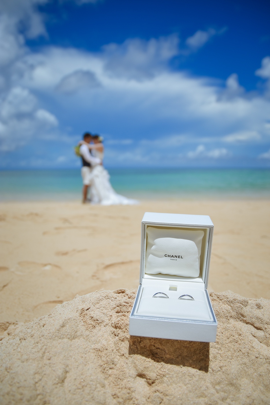 大切なリングも思い出に