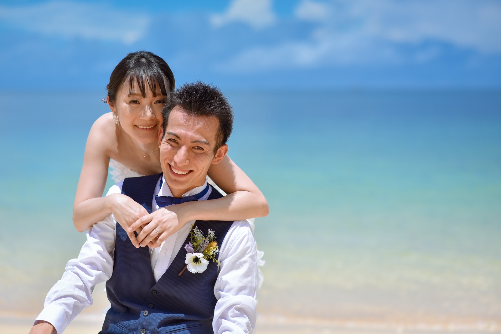 笑顔が素敵なお二人です