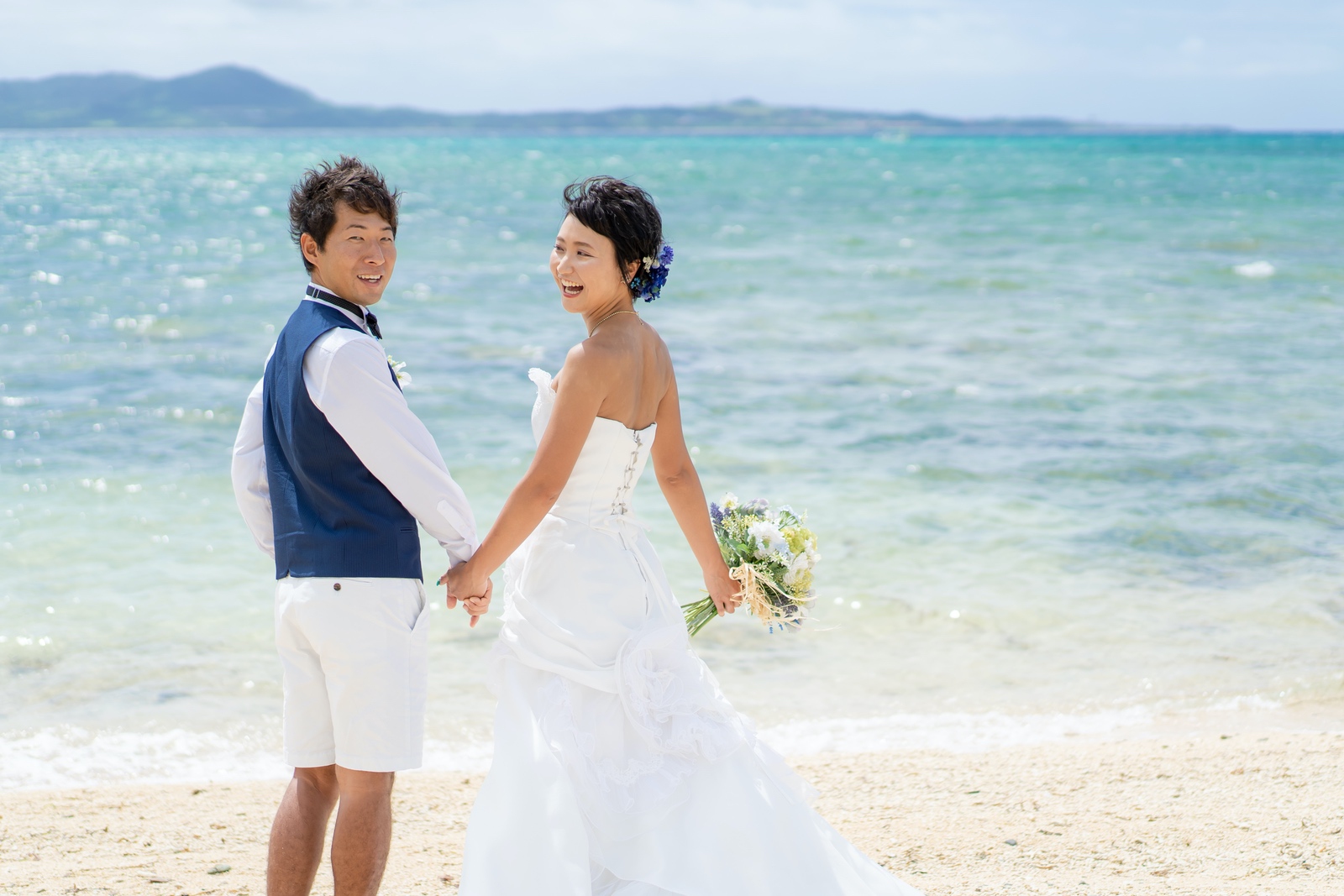 #45 結婚式の前撮りとして♡ Y&M様のビーチフォト