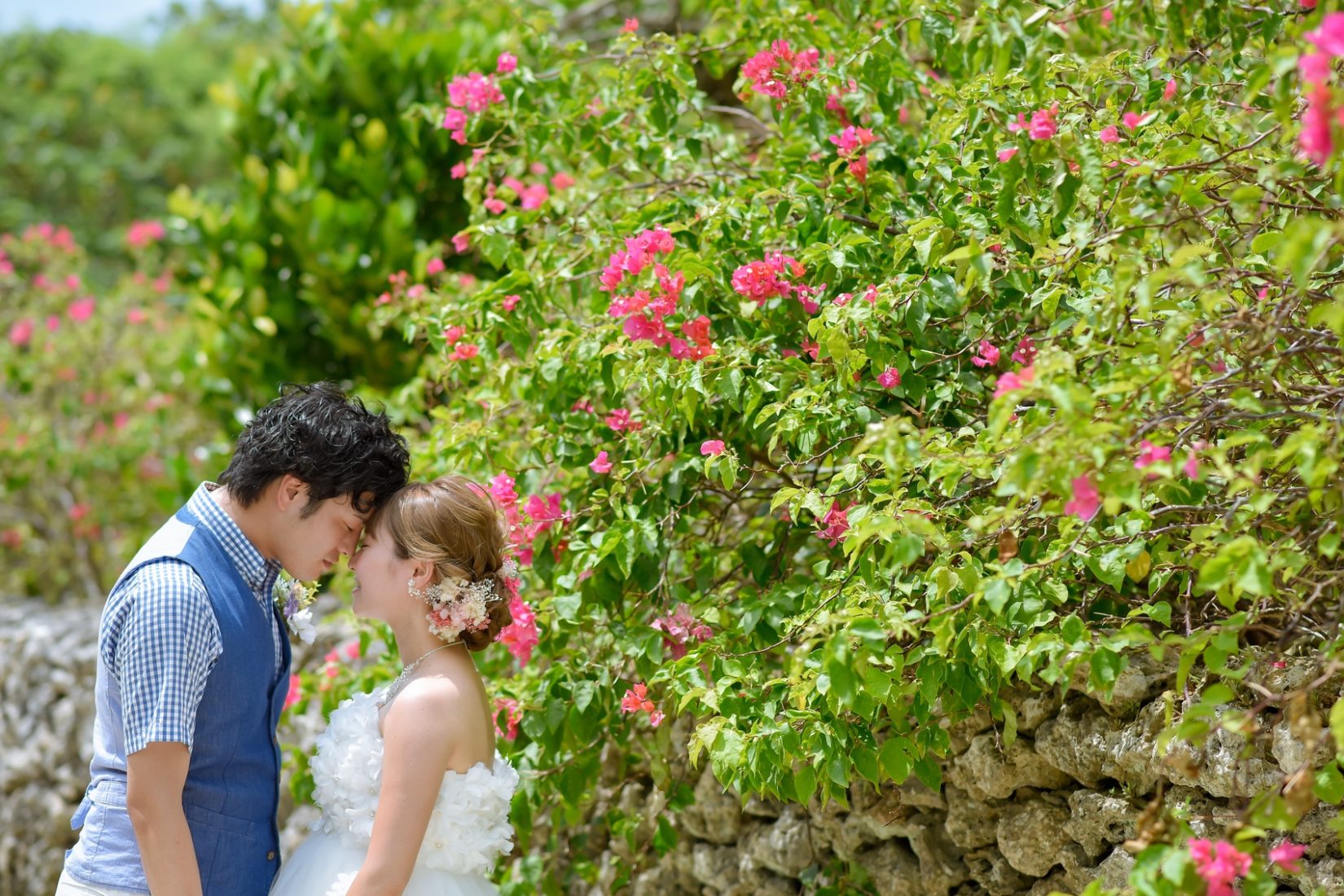 【レポ#42】お持ち込みドレスで竹富島半日フォト♡ Y&M様