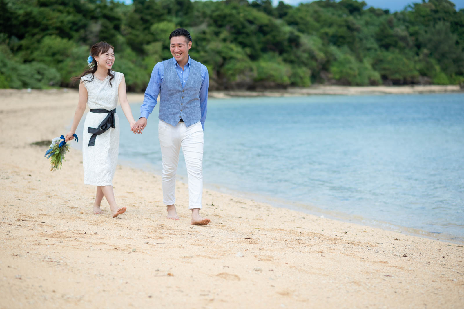 石垣島の崎枝のビーチ