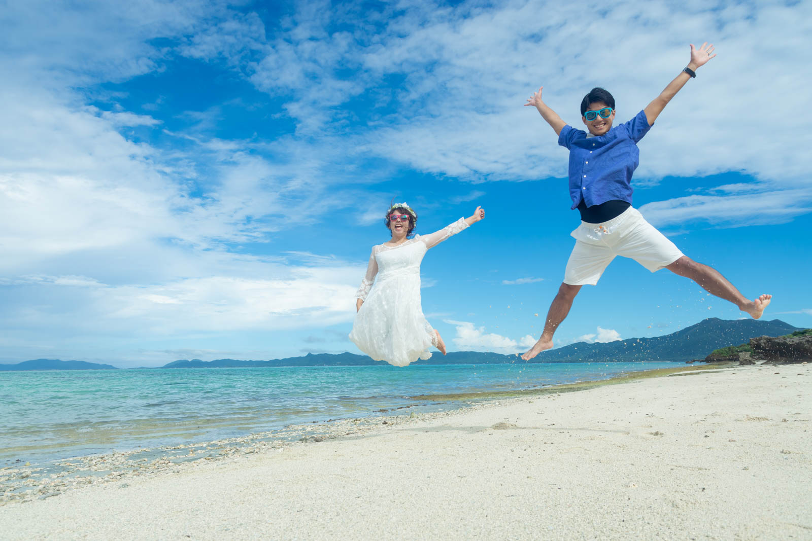 元気いっぱいのジャンプ