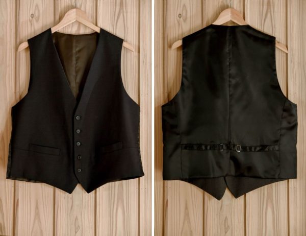 ブラック5つボタン