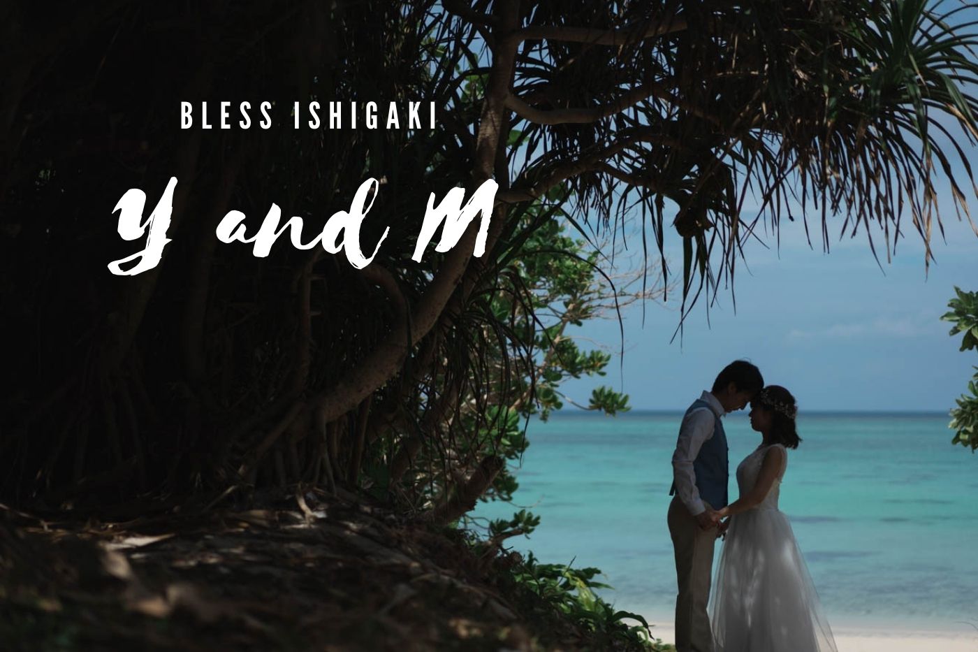 挙式前日のフォトツアー！ガジュマルとビーチで撮影 Y&M様