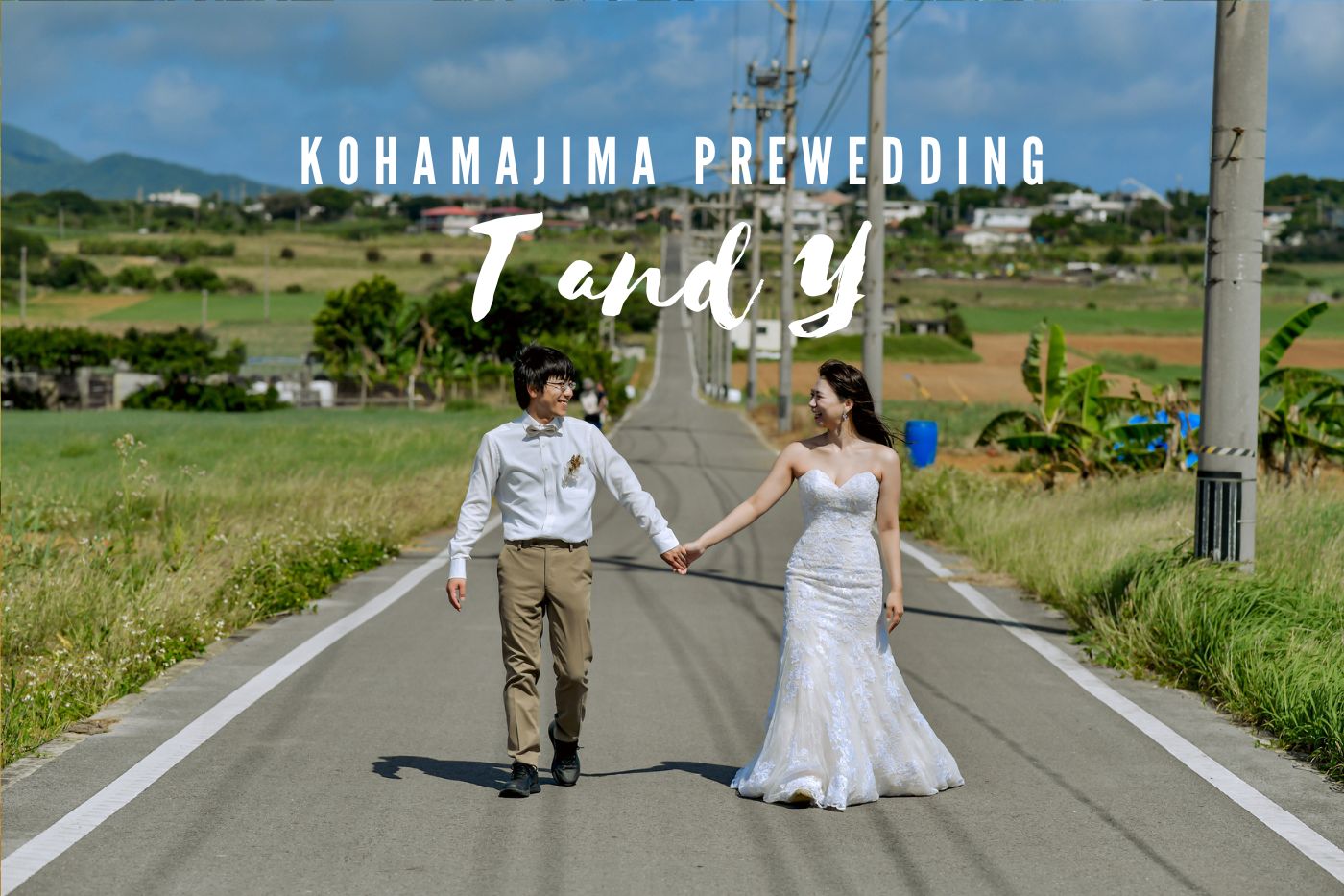 小浜島はいむるぶしに泊まってフォトウェディング＆ドローン撮影 T&Y様