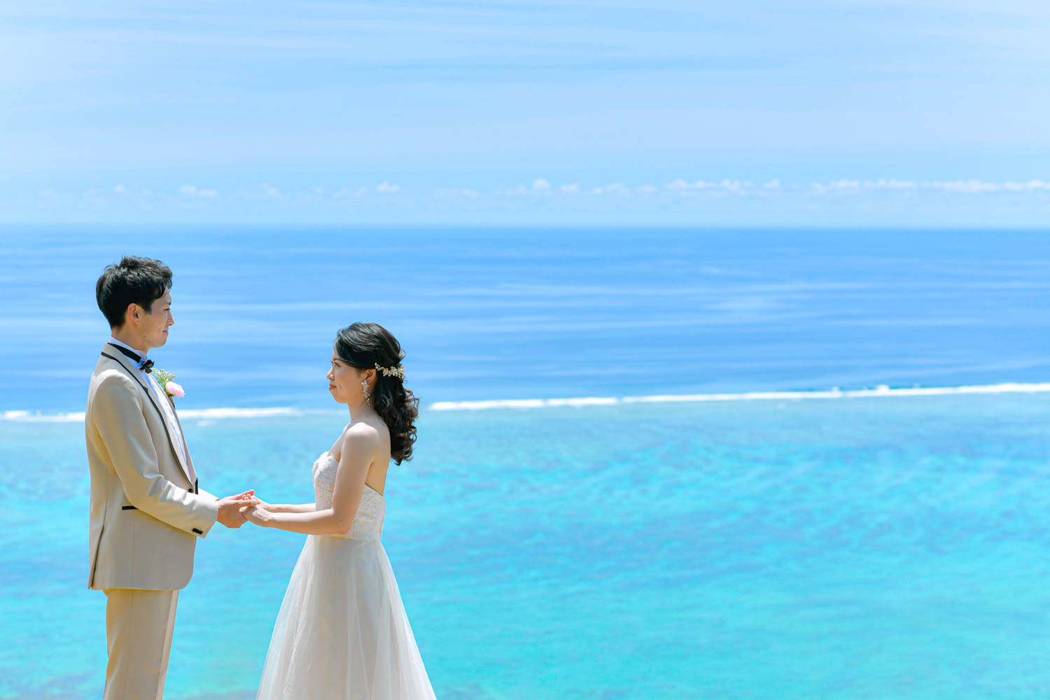 ５スポット（絶景、川平湾、ビーチ、ガジュマル、夕日 ）で一日撮影！R&C様