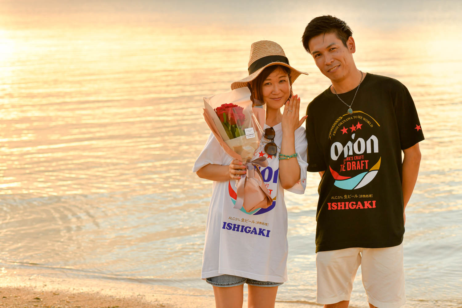 最高の夕日の中でプロポーズ T&H様