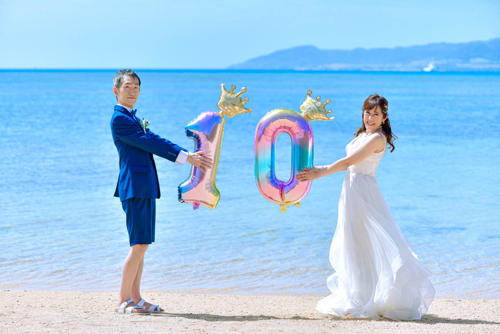 結婚10年記念のフォトウェディング♡大阪からお越しのO&S様